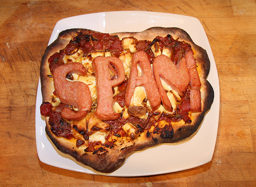 Spam-pizza