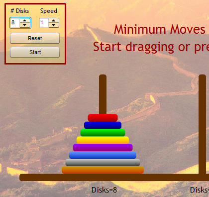 Tower of Hanoi - The classic puzzle game!